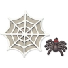 FOREMKI WYKRAWACZE DO LUKRU CIASTA PAJĄK SIEĆ HALLOWEEN 2 szt